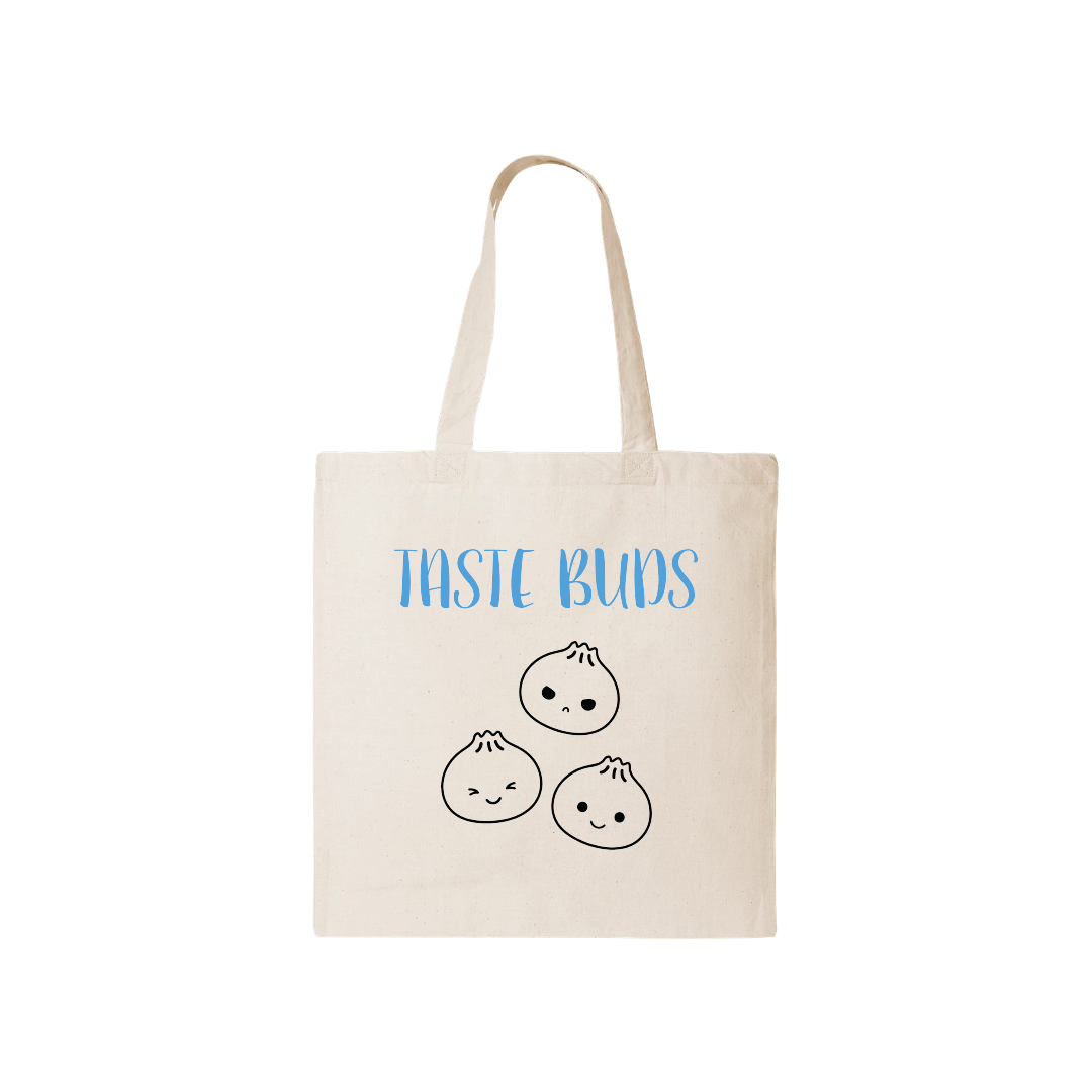 Asian Chinese Totes Grocery Bag Book Accessory Lunch Cute Kawaii Taiwanese Taste Buds